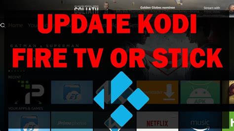 firestick update kodi